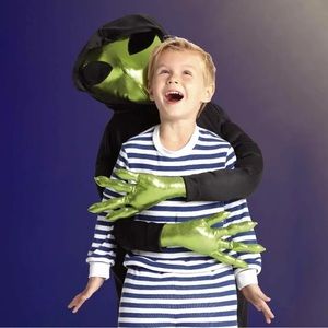 Alien Abduction Kids Costume Size 10